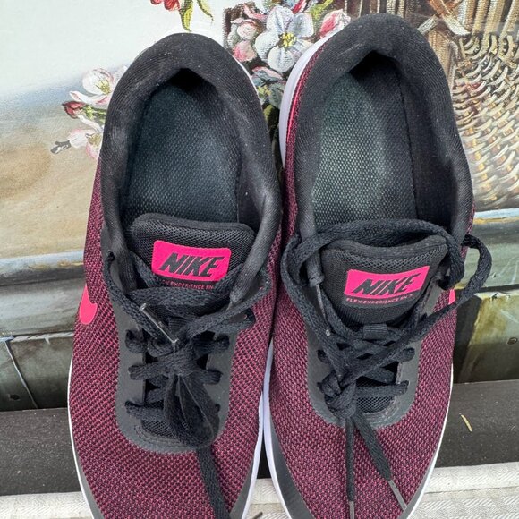 Nike Flex Experience RN 7 Womens Size 10 Black & Pink Mesh Running Shoes - Picture 9 of 9